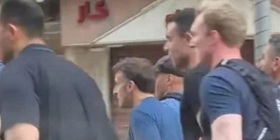 ماكرون يبدأ يومه الثاني بالإسكندرية بماراثون جري من الكورنيش إلى سيدي بشر