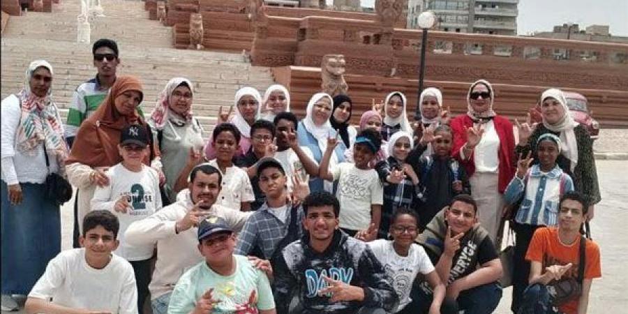 قصور الثقافة تنظم زيارة لذوي الهمم إلى قصر البارون