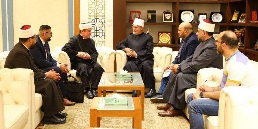مفتي الجمهورية يستقبل مفتي بولندا لمواجهة التطرف والإسلاموفوبيا