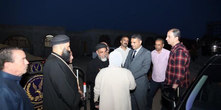 نائب محافظ الدقهلية يتفقد استعدادات احتفالات مولد القديسة دميانة