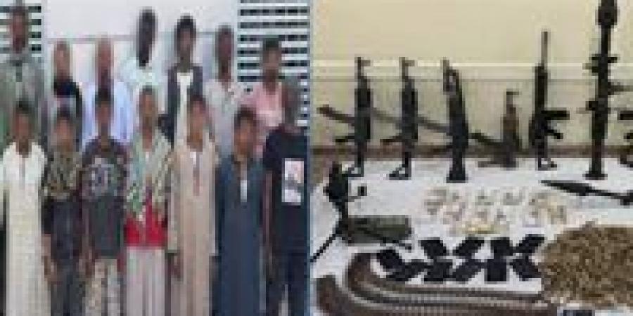 مصرع أحدهم.. سقوط عصابة التنقيب عن الذهب وبحوزتهم أسلحة ثقيلة في قنا