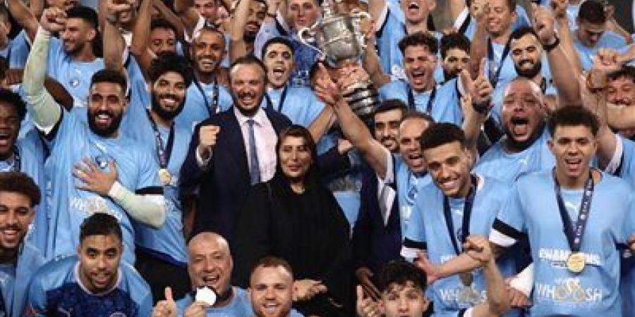 وزير الشباب والرياضة يشهد تتويج بيراميدز بكأس مصر