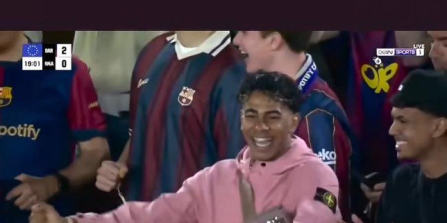لامين يامال يسخر من جود بيلينجهام بعد تتويج برشلونة بالليجا