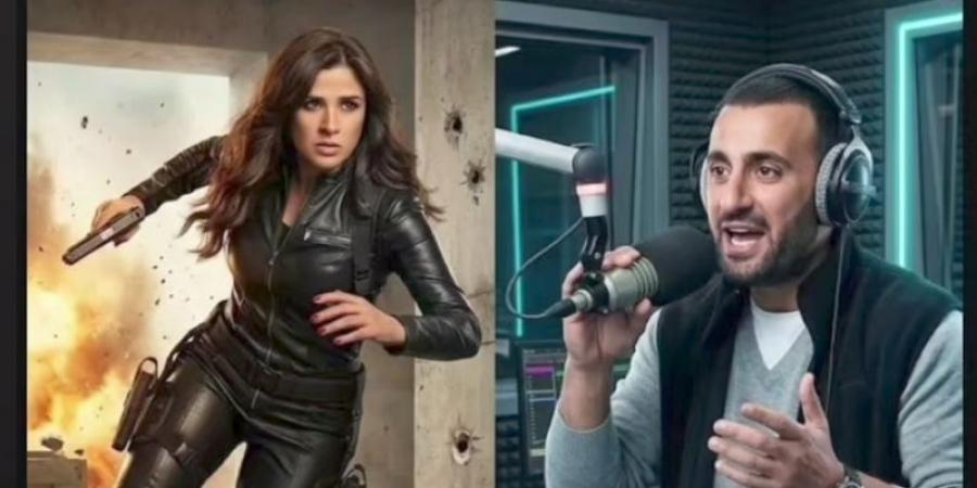 ياسمين عبد العزيز تكشف بوستر فيلمها الجديد "خلي بالك من نفسك"