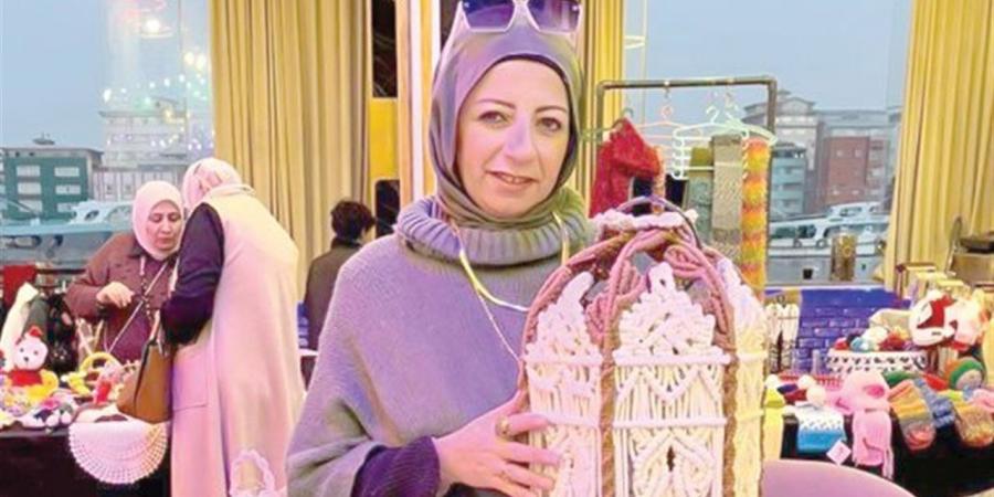المبتكرة دمياطية تصنع الصابون من الفحم والقهوة: أحقق مبيعات جيدة