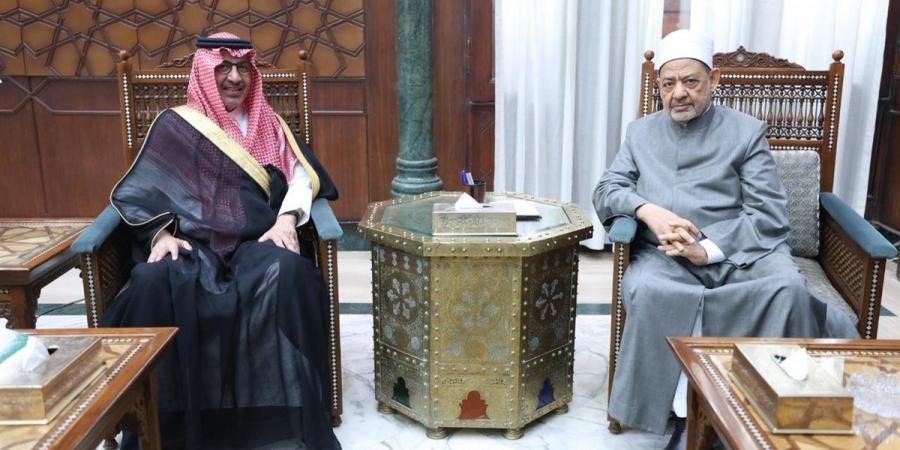 شيخ الأزهر يستقبل رئيس الهيئة العامة للاستعلامات ويبحثان تعزيز التعاون المشترك