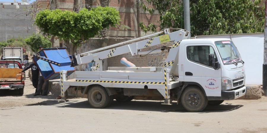 محافظ كفرالشيخ يتفقد أعمال اليوم العاشر من مبادرة "جميلة يا بلدي" ببيلا