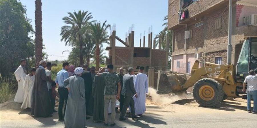 أسوان: استرداد 12 قطعة أرض أملاك دولة في إدفو