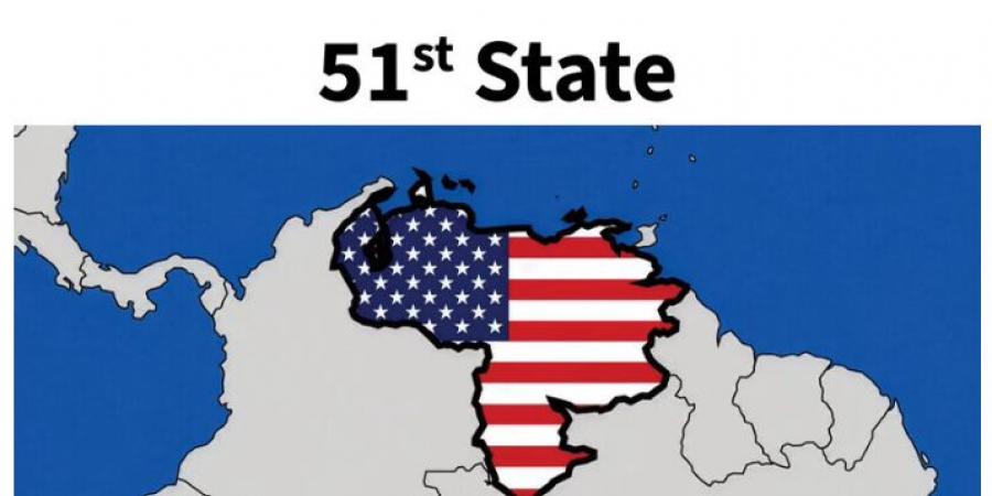 عاجل.. الولاية الـ51.. ترامب ينشر صورة لخريطة فنزويلا بالعلم الأمريكي