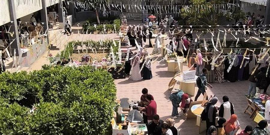 تدشين معرض الوسائل التعليمية الخامس في جامعة مدينة السادات