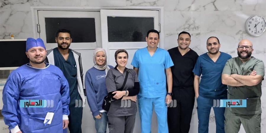 إنقاذ مريض من انفجار قرحة الاثني عشر بمستشفى الشروق المركزي