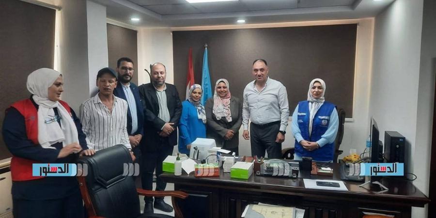 315 مستفيدًا خلال حملة للكشف الطبي المجاني بـ "التنظيم والإدارة" بكفر الشيخ