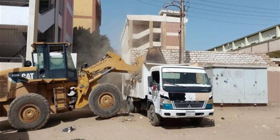 أسيوط: رفع 134 طن من المخلفات خلال حملات مكثفة لتحسين منظومة النظافة