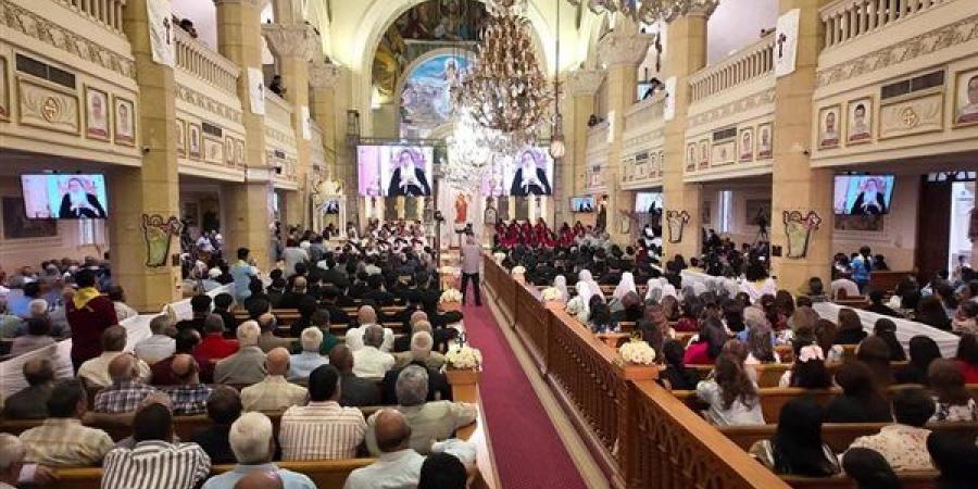 محافظ الغربية يشهد احتفالية اليوبيل الذهبي لرهبنة الأنبا بولا مطران طنطا وتوابعها