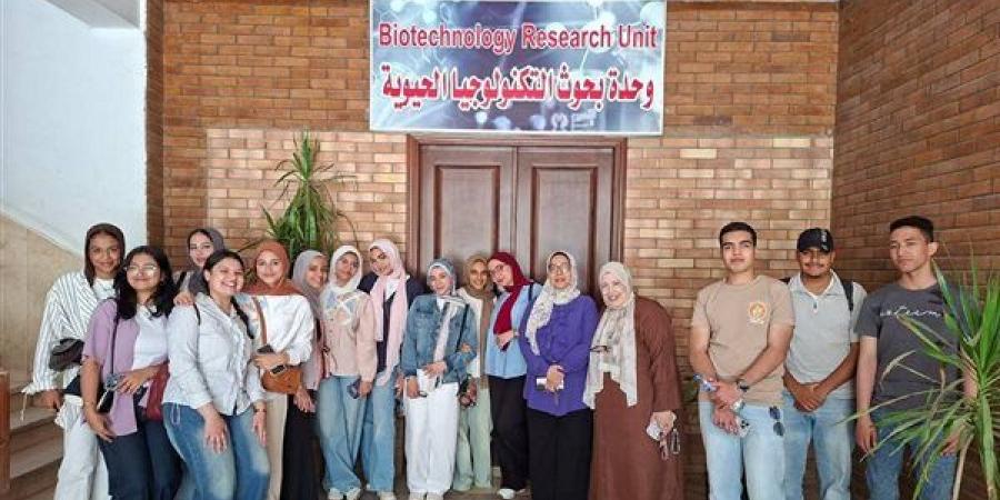 زيارة علمية لطلاب جامعة العاصمة إلى معهد بحوث التناسليات الحيوانية