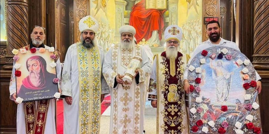 بحضور الأنبا ميخائيل.. كنيسة البابا أثناسيوس تحتفل بعيد شفيعها