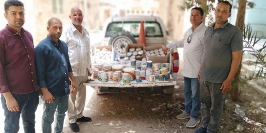 ضبط 150 عبوة بويات منتهية الصلاحية قبل بيعها بالفيوم