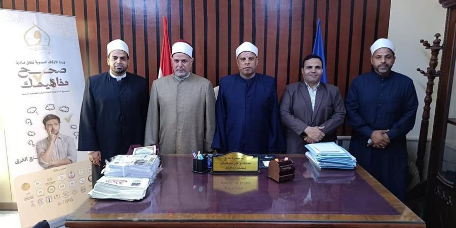 "أوقاف وأزهرية دمياط" ومنطقة الوعظ يبحثون تعزيز وتوحيد الجهود الدعوية والتثقيفية