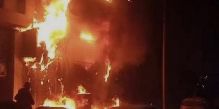 مصرع وإصابة 5 آخرون بحريق شقة في إمبابة