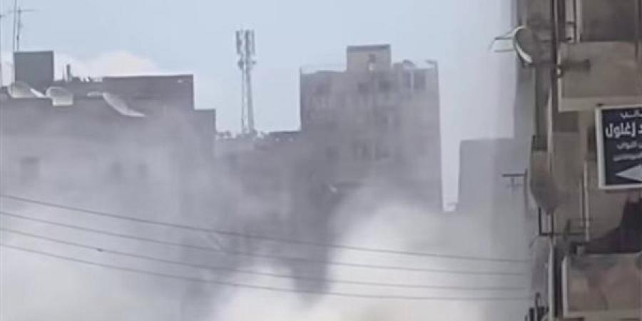حريق محدود في سيارة بجوار نقابة المحامين بالفيوم