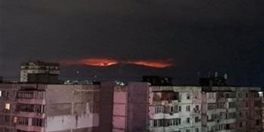 هجوم أوكراني يتسبب في اندلاع حريق داخل محطة نفط روسية بنوفوروسيسك