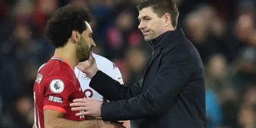 جيرارد يشيد بمحمد صلاح: ساعدني على تجاوز أصعب لحظات مسيرتي مع ليفربول