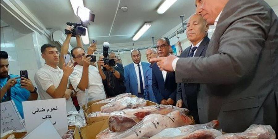 قبل عيد الأضحى.. محافظ القاهرة يتفقد الشركة المصرية للدواجن واللحوم بعين الصيرة