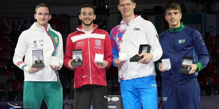 محافظ الغربية يهنئ البطل محمد السيد بعد التتويج بذهبية العالم لسيف المبارزة بسويسرا