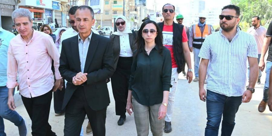 تطوير شارع الحدائق بكفر الدوار يدخل مراحله النهائية استعدادًا لافتتاحه في عيد الأضحى