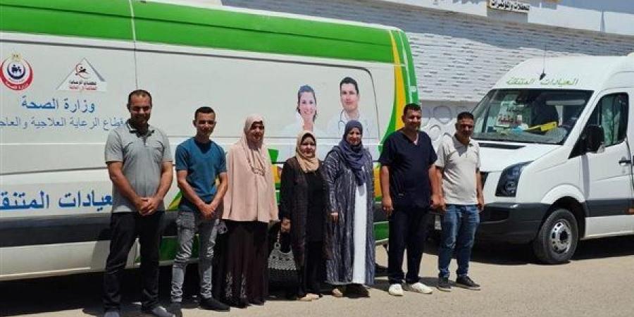 800 مواطن يستفيدون من قافلة طبية استثنائية بأبو كبير ضمن «حياة كريمة»