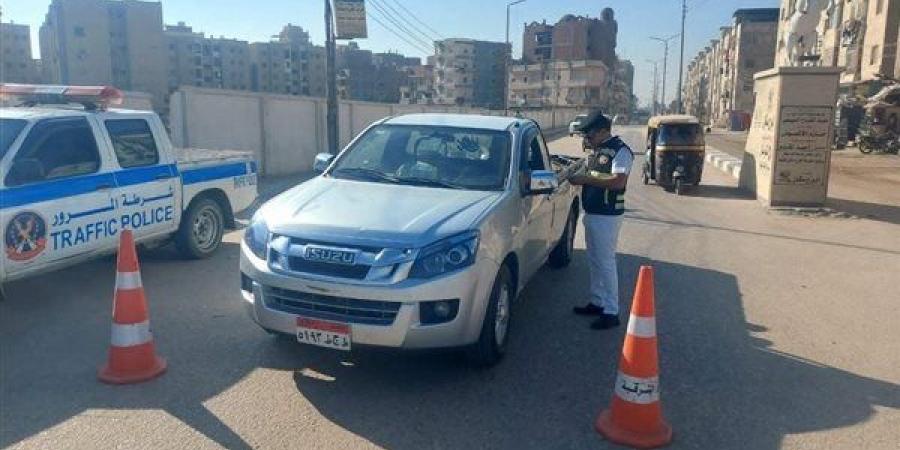 الشرقية تكثف التمركزات المرورية لتحقيق الانضباط والسيولة بالشوارع