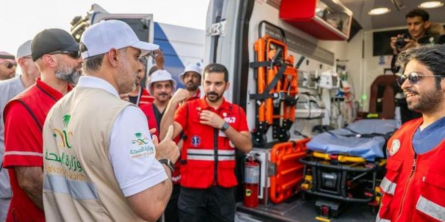 وزير الصحة السعودى يتابع استعدادات المنظومه الصحيه لموسم الحج