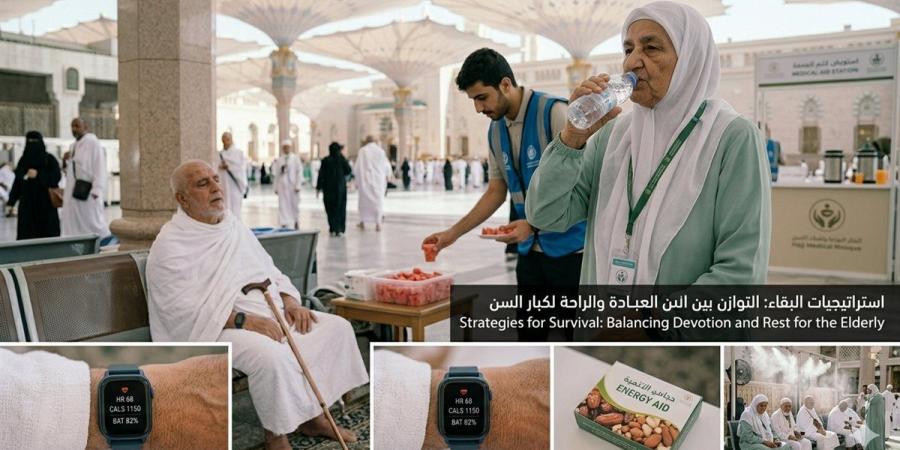 استراتيجيات ذكية.. نصائح ليحافظ كبار السن على طاقتهم خلال مناسك الحج