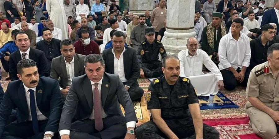 بحضور محافظ الغربية.. النائب مجدي البري يشارك أهالي الغربية تهنئة عيد الأضحى