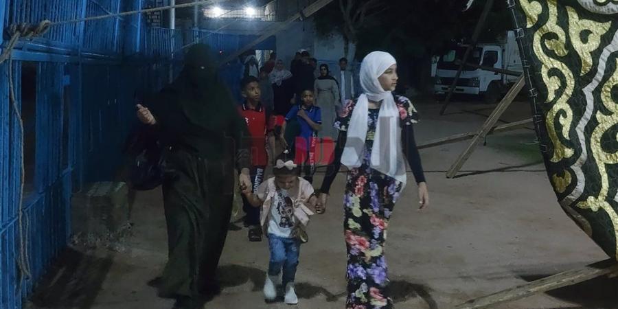 إقبال على الساحة الشعبية بمركز شباب مطروح لأداء صلاة عيد الأضحى المبارك