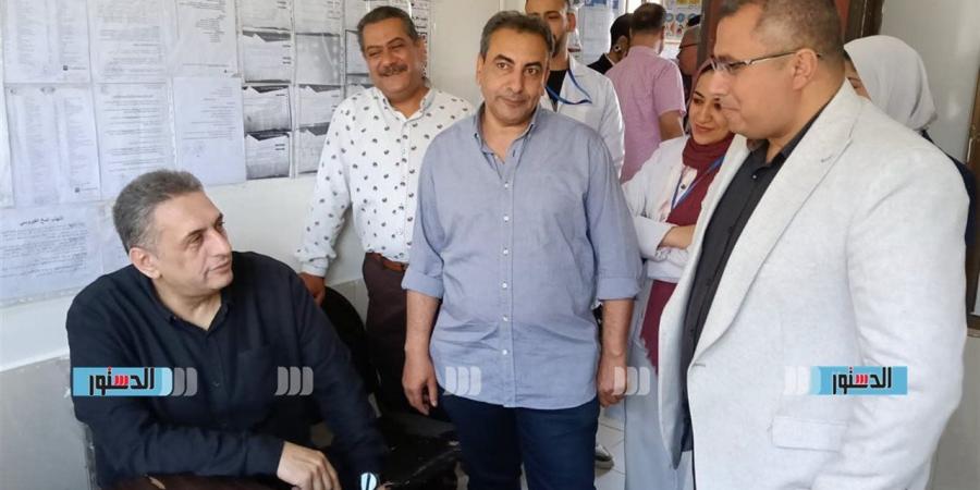 وكيل صحة كفر الشيخ يتفقد الخدمات الطبية بمستشفى الحميات