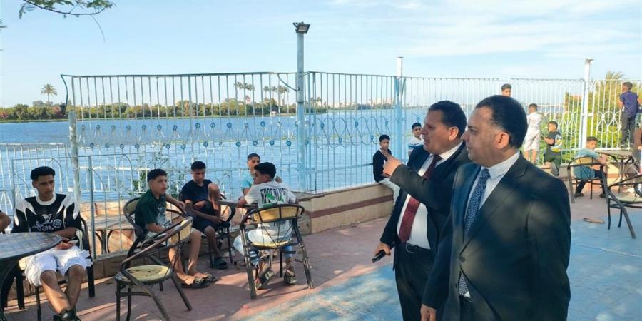 نائب محافظ البحيرة يتفقد المحمودية وإيتاي البارود لمتابعة الخدمات خلال العيد
