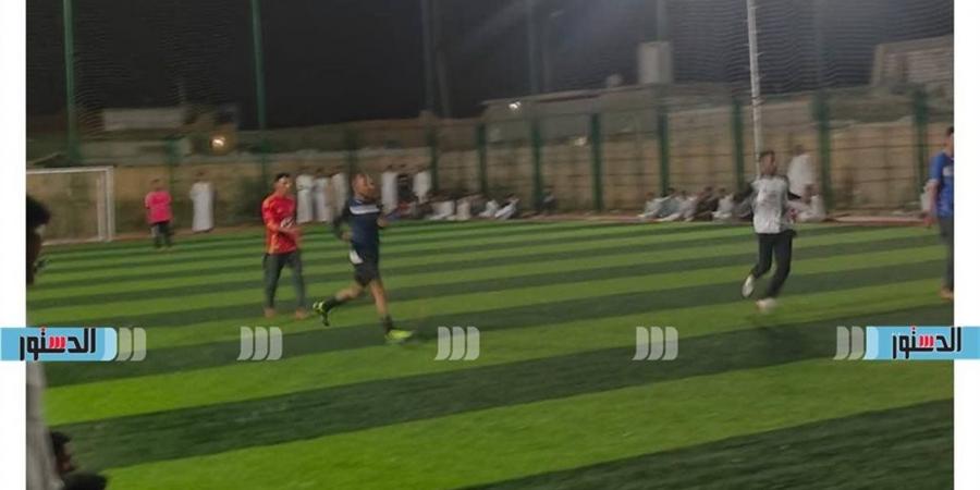 انطلاق دورة خماسيات كرة القدم بمركز شباب السلام بواحة سيوه احتفالًا بعيد الأضحى
