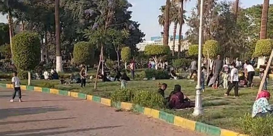 "زحمة وفرحة".. الحدائق العامة كاملة العدد في ثاني أيام عيد الأضحى (بث مباشر)