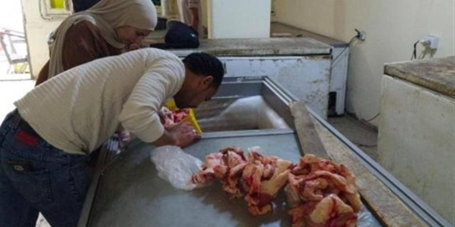 ضبط 20 كيلو دهن فاسد داخل محل جزارة بمركز يوسف الصديق في الفيوم