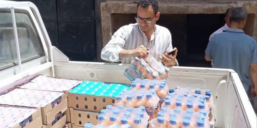 حملة مكبرة بنجع حمادي تغلق مصانع «الجلاب» المخالفة وتفصل الكهرباء عن ورش غير مرخصة