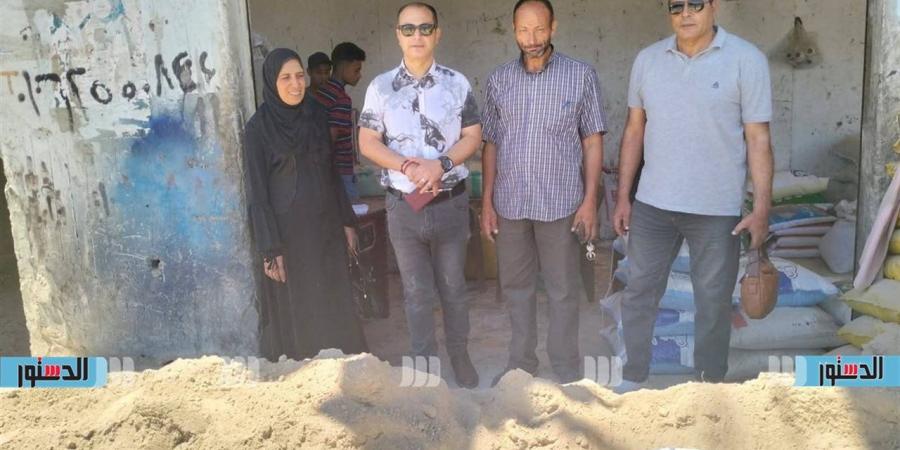 ضبط 11 طن أسمدة زراعية مجهولة المصدر في كفر الشيخ