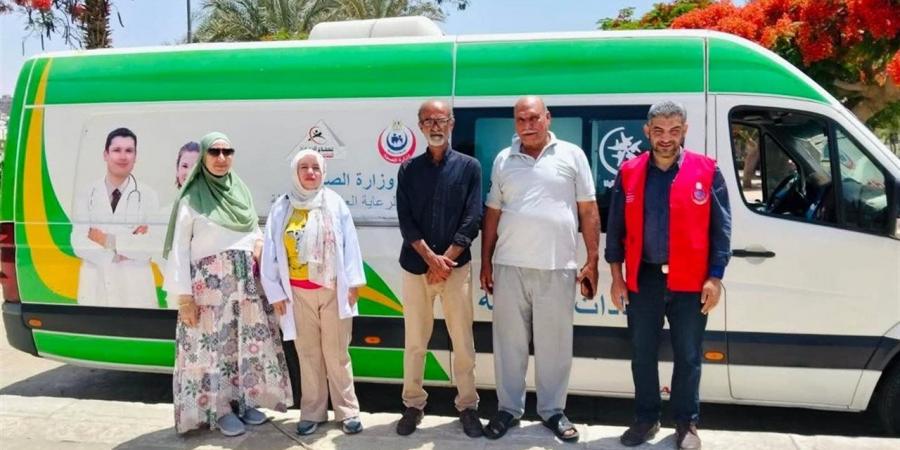 القوافل الطبية تصل إلى المواطنين في أماكنهم وتقدم 3132 خدمة صحية مجانية