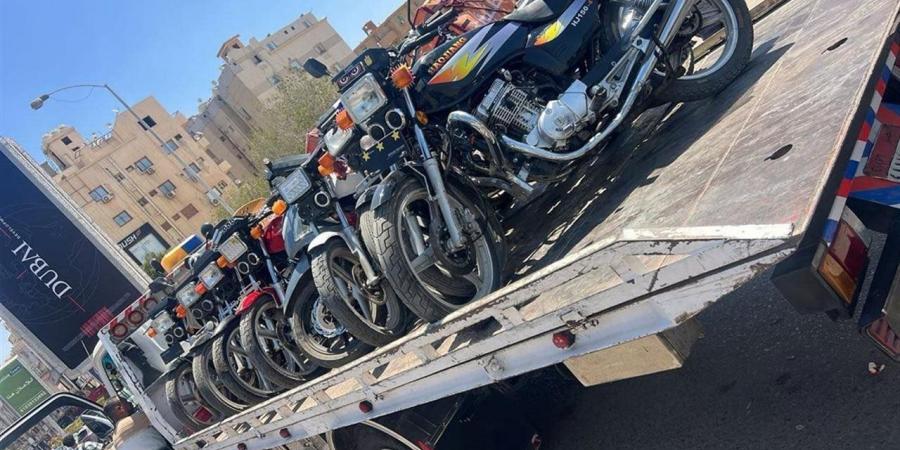 حملات مكثفة لضبط الشارع وفرض الانضباط بمدينة 6 أكتوبر خلال شهر مايو