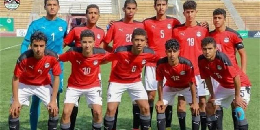 موعد مباراة مصر ضد المغرب في أمم إفريقيا للناشئين والقنوات الناقلة