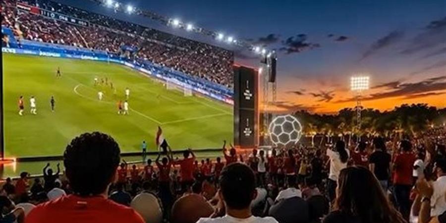 شجع واستمتع «العاصمة الإدارية» تخصص أكبر شاشة عرض عالمية لمتابعة مباريات كأس العالم
