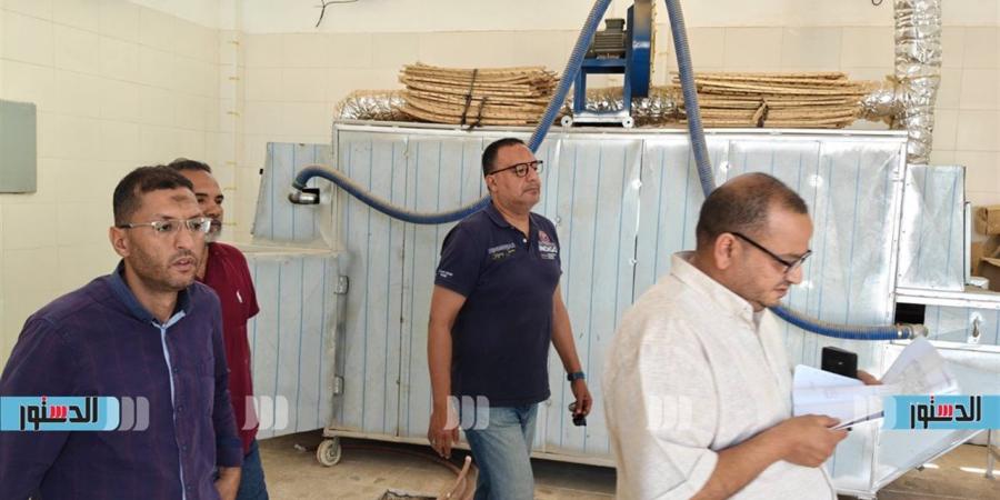 استعدادًا للتشغيل قريبًا.. جولة تفقدية لرئيس جهاز سوهاج الجديدة بمخبز الخبز المدعم