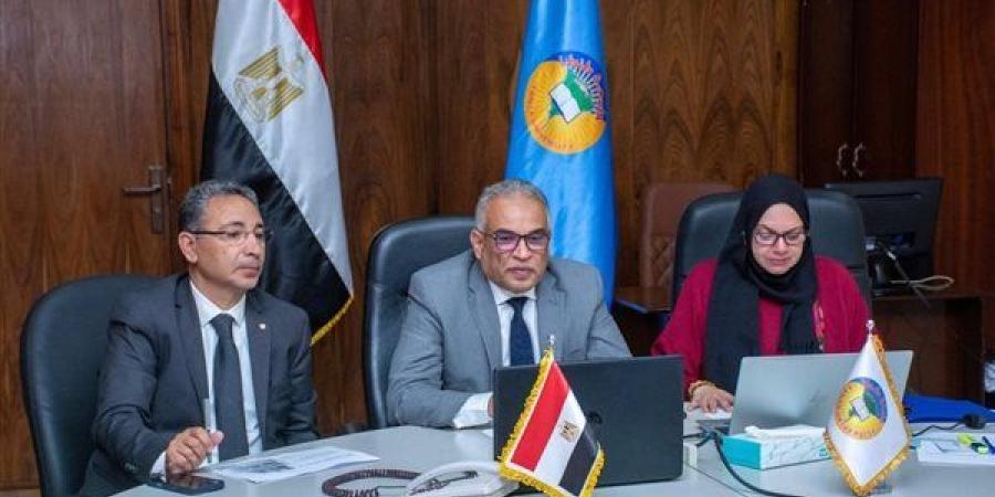 جامعة طنطا تناقش شراكة أكاديمية وبحثية شاملة مع جامعة مقدونيا الغربية باليونان