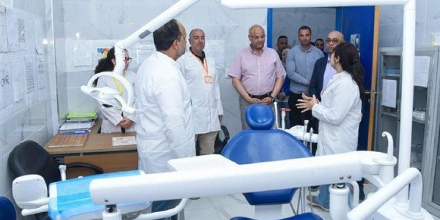 محافظ الإسكندرية يتفقد وحدة طب أسرة "تحيا مصر" بمركز ومدينة برج العرب