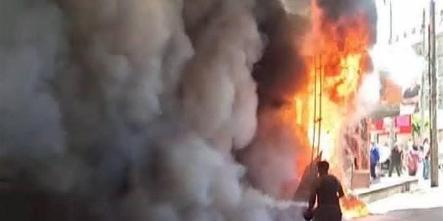 إخماد حريق في لوكيشن تصوير في أبو النمرس دون خسائر بشرية